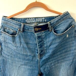 Good Hart Matilda Jane The Slim Boyfriend Button Fly Jeans Size 6